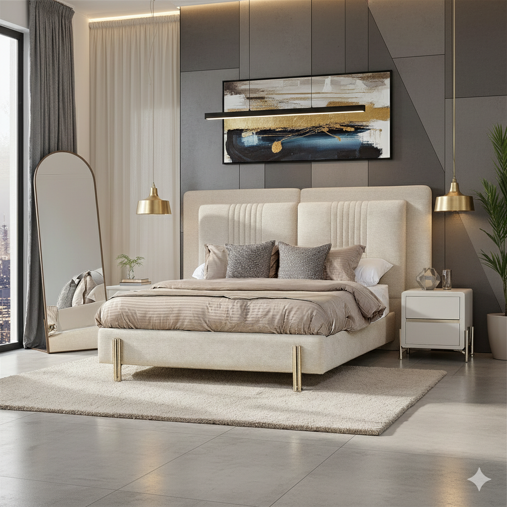 Cama Zoe 140 x 190 cm